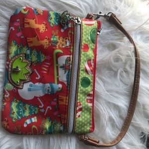 Lily Bloom Christmas purse